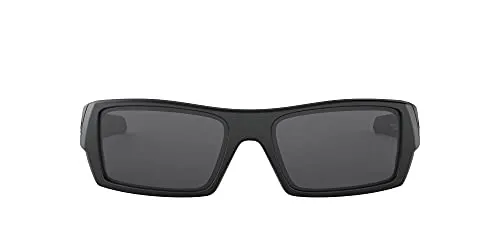 Oakley Occhiali da sole GasCan, Nero (matte black/black iridium polarized), One Size