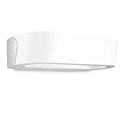 Steinel LN 710 - Lampada da parete per esterni a LED, 8,6 W, con interruttore crepuscolare, modalità risparmio notturno