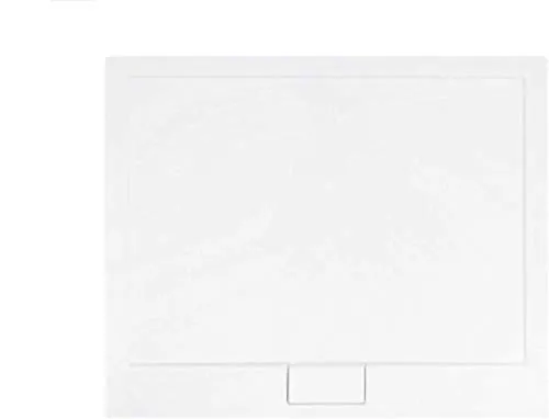 VBChome McAlpine fi 50 - Piatto doccia rettangolare, 110 x 90 cm, colore: Bianco liscio + scarico McAlpine fi 50