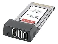 Adaptec CardBus EFIGS Kit 2p USB2 + 1p FWire Scheda di interfaccia e Adattatore