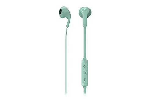 Fresh ’n Rebel Flow In-ear Headphones |  Wired Earphones with integrated remote and microphone – Misty Mint