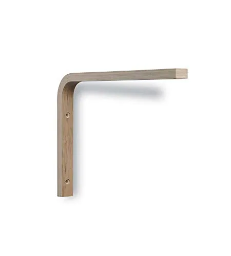 Bolis Italia ELLE shelf-brackets 15 cm in legno naturale, marrone, taglia unica