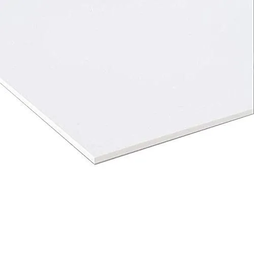 Pannello Lastra Forex pvc bianco spessore 5 mm 50x70 cm bianco forex bianco pvc bianco