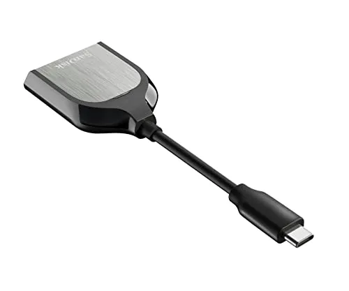 SanDisk Extreme PRO SD UHS-II USB-C Card Reader, Nero