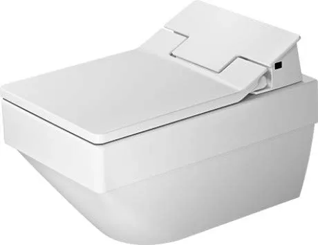WC a Parete Duravit Vero Air Duravit Senza Bordo per SensoWash®, 252559, colorazione: Bianco con HygieneGlaze - 2525592000