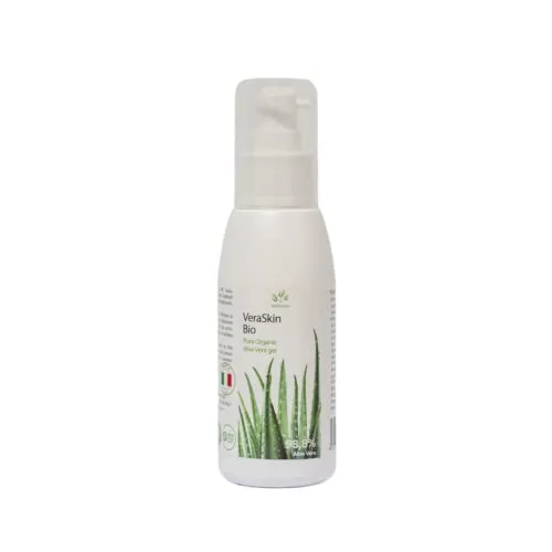 Benessence - Puro Gel Biologico di Aloe Vera - -100 ml- Rinfrescante - Lenitivo - Ammorbidente - Ristrutturante