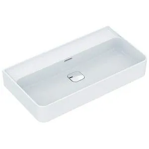 Ideal Standard Lavabo Strada II Strada II T3650, Senza Foro per Rubinetto, interrato, 600 mm, colorazione: Bianco - T365001