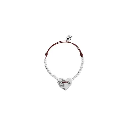 Uno de 50 FASHIONNECKLACEBRACELETANKLET - Gioiello da Polso, con Perla, Placcato Argento, 17