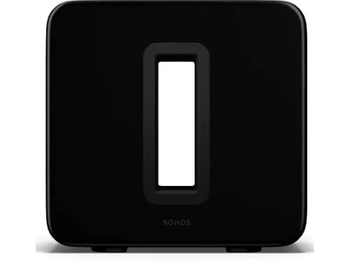 Sonos Sub Subwoofer Wireless per Bassi Profondi, Nero Lucido