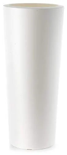 tulli Vaso Ø45x110 cm in Polietilene Schio Cono Essential 110 Bianco