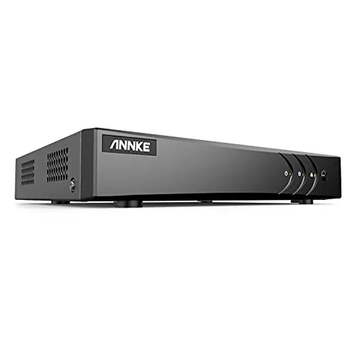 ANNKE DVR 8 Canali,3K Lite H.265+ Video Recorder con Rilevamento di Persone/Veicoli Sorveglianza Videoregistratore CCTV CVBS/AHD/TVI/CVI/IP Sicurezza di Sistema Avviso e-mail con Immagini senza HDD