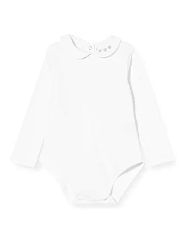 Chicco Body Bimba Esterno casa Manica Lunga, Bianco (Bianco 033), 74 (Taglia Produttore:074)