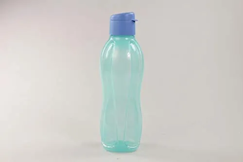 Tupperware To Go Eco 750ml Chiusura Turchese Blu Chiaro con Clip per Borraccia 36346