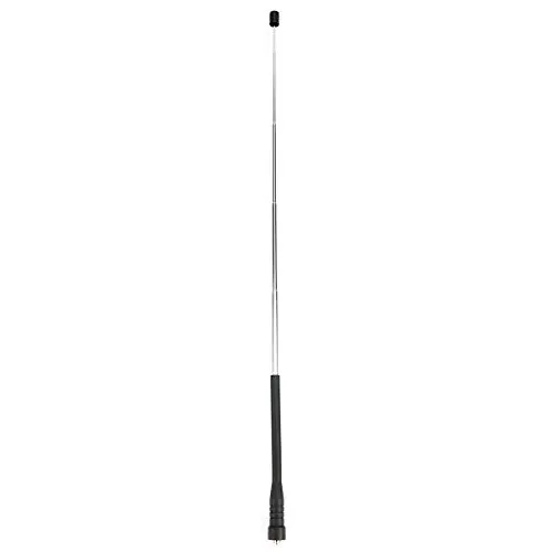 Retevis HA01 SMA-F Walkie Talkie Antenna VHF/UHF Alto-Guadagno Retrattile Antenna Compatibile con Retevis RT5 RT5R RT5RV BaoFeng UV-5R UV-5RA UV-5RB UV-5RC BF-888S (1 pz)