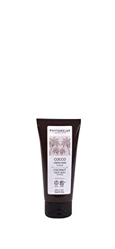 Phytorelax Laboratories Cocco Vegan & Organic - Crema Mani – Nutriente, Vellutante, Si Assorbe Subito - 75Ml