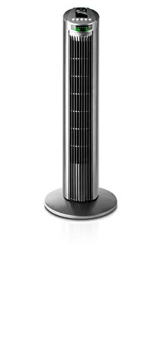 Taurus Babel RC Ventilatore a Torre, 45 W, 0 Decibel, Plastic, 3 velocità, Grigio