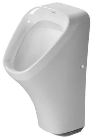 Duravit Urinal Durastyle, Zulauf von hinten für Batterieanschluss, mit Fliege, weiss, 2804310007