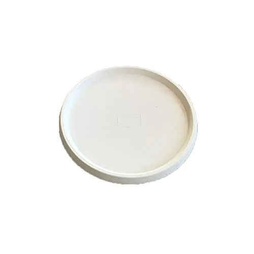 vasar Sottovaso Circolare in resina-77 - Bianco Perla- ⌀22x2,5