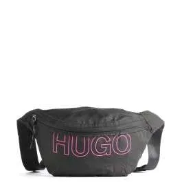 HUGO Reborn Bumbag, Borsa a Tracolla Donna, Nero, Taglia Unica