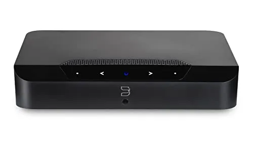 Bluesound Powernode Edge Amplificatore compatto wireless multi stanza ad alta risoluzione per lo streaming musicale - Nero