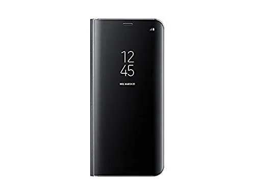 Samsung Clear View Standing, Copertina per Samsung S8 Plus, Nero (Black)