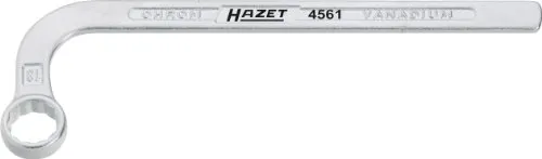 Hazet 4561 Utensile per Pompe di Iniezione, Argento, Apertura Chiave 13, Lunghezza 165 mm