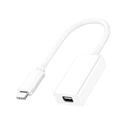 LeftSuper USB-C Adattatore portatile portatile Adattatore porta USB 3.1 Tipo C a Thunderbolt 2