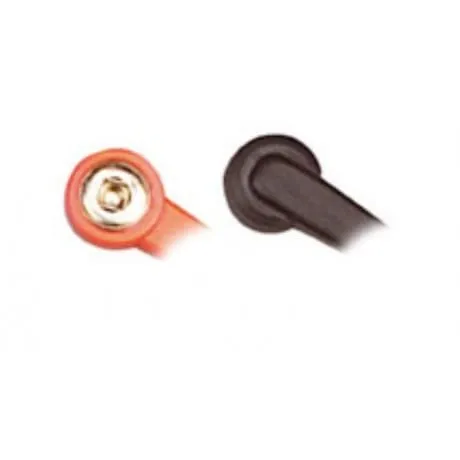 ADATTATORE FORO 2 MM E ATTACCO A CLIP ELETTROSTIMOLATORE TENS A 2 CANALI cod.art. LTR346 (Rosso)