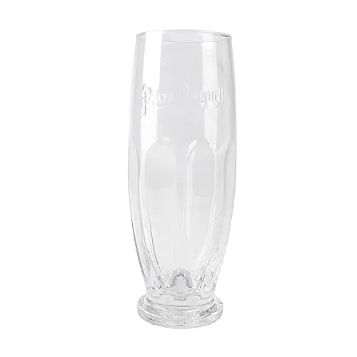 Pilsner Urquell - Set di 6 bicchieri da birra in vetro semicircolare, 0,5 l