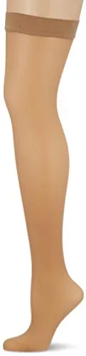 Wolford Individual 10 Stay-Up Collant, 10 DEN, Beige (Sand 4467), X-Small Donna