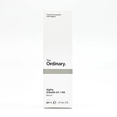 The Ordinary. Alpha Arbutin 2% + acido Ialuronico. Siero anti- macchie 30 ml, formulazioni cliniche con integrità.