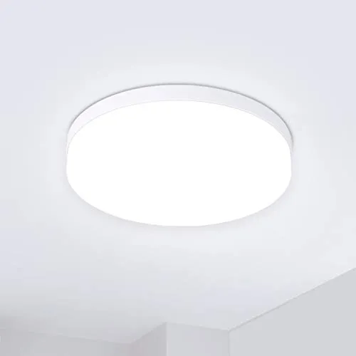 Hosome Plafoniera LED Soffitto Lampada da Soffitto 36W Luce bianca fredda 6500K moderni Pannello LED luce Rotonda per Bagno, Cucina, Soggiorno, Camera da Letto, Corridoio, Ufficio e Più