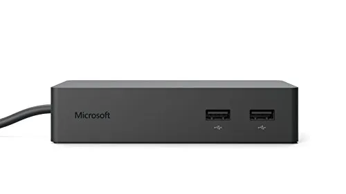 Microsoft Docking Station per Surface, 130 x 60 x 30 mm, 550 Grammi, 4 Porte USB 3.0, 2 Mini DisplayPort