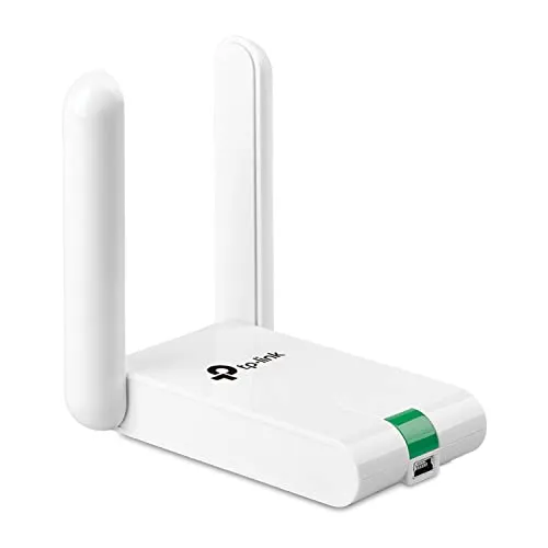 TP-Link TL-WN822N 300Mbps High Gain Wireless N USB Adapter, Stronger Coverage with High-Gain External Antenna, Boost Wi-Fi Coverage and Surfing Experience