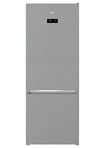 BEKO RCNE560E40ZXBN - Frigorifero per congelatore, NoFrost/Smooth Fit/3 cassetti congelatore/HarvestFresh/Everfresh+/ A x L x P: 192 x 70,4 x 74,8 cm