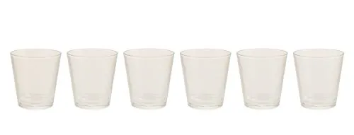 Galileo Casa Glass Set 6 Bicchieri, 8.3000000000000007x8.3000000000000007x9 cm, 6 unità