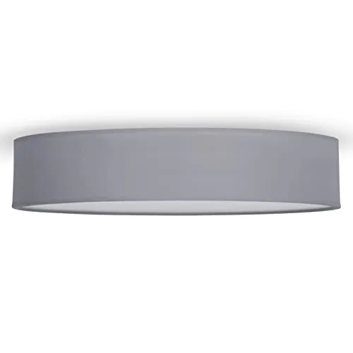 Smartwares Lampada da Soffitto Moderna Dream IDE-60037, Diametro da 60 cm, Adatto a bagno e camera da letto, Grigio