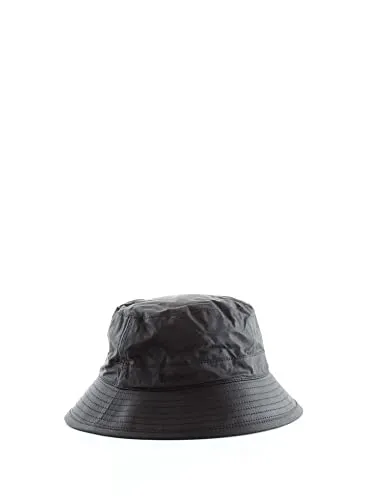 Barbour Cappello Bucket Nero Cotone Uomo M