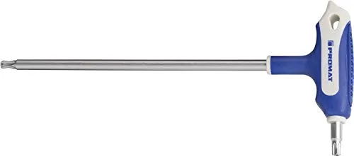 Kayser Promat - Cacciavite con manico trasversale T 25 x 150 mm abrasione laterale TX con foro PROMAT, T 25 x 150 mm, abrasione laterale TX con foro