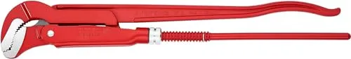 Knipex Giratubi con Ganasce ad "S" Rossa, Verniciata a Polvere 570 Mm 83 30 020