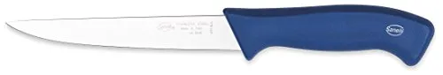 Sanelli Lario Coltello da Filettare, Acciaio Inossidabile, Azzurro, 31.5x3.0x4.0 cm