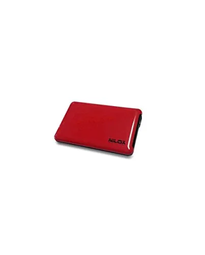 Nilox DH0002RD Box Vuoto per Hard Disk, USB 3.0, Rosso