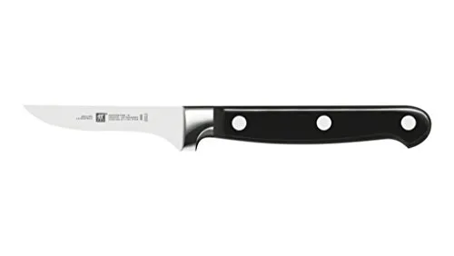 ZWILLING Professional S Coltello da Verdura, Acciaio Inossidabile, Nero, 7 cm