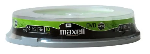 Maxell Dvd+rw 4.7GB - Confezione da 10