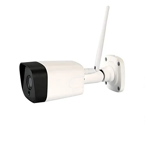 Telecamera di sicurezza, 2-Way-Audio IP66 esterno impermeabile 1080P Full HD Tuya Wireless WiFi Alexa Google Chromecast Home Camera
