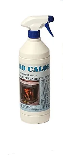 detergente per la pulizia di vetro inserto camino, stufe a pellet, vetroceramica e piastre induzione. Vetro Calor ml 500