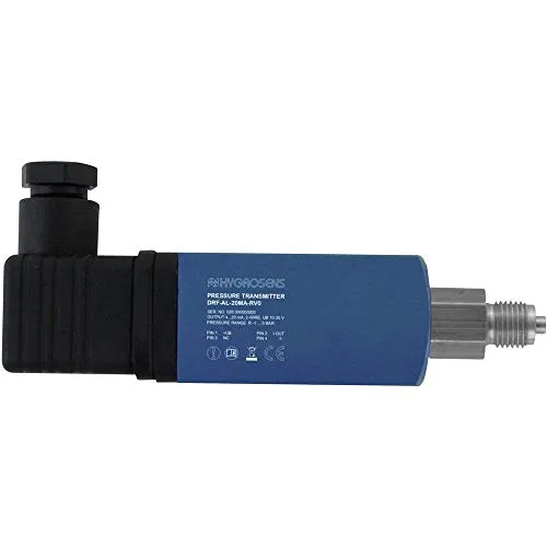 B & B Thermo-Technik Sensore di Pressione 1 pz. DRTR-AL-20MA-R10B 0 Bar Fino a 10 Bar (L x L x A) 120 x 30 x 30 mm