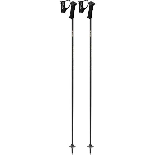 Leki Carbon 14 S Lady, Bastoncini da Sci. Donna, Nero, 105 cm