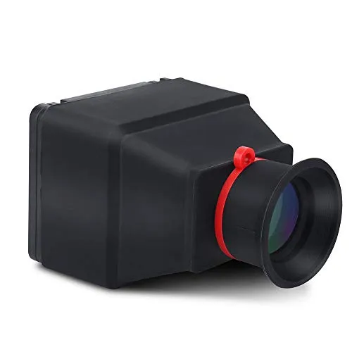 Tangxi LCD Camera Viewfinder, 3,2 Pollici 3X Pieghevole Mirino per Lente d'Ingrandimento Durevole con Parasole per Fotocamere Mirrorless DSLR