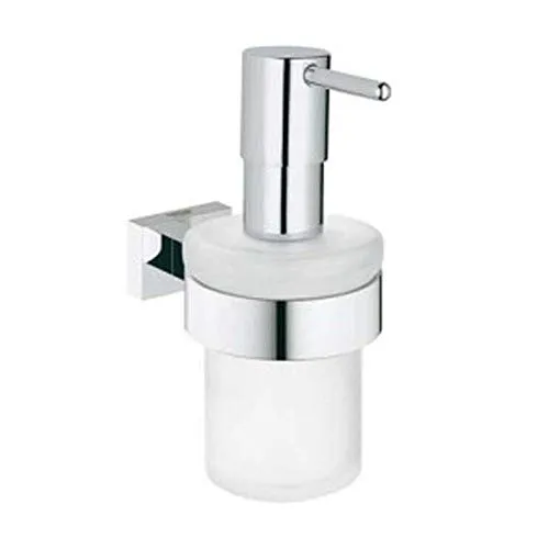 DISPENSER CON SUPPORTO ESSENTIALS CUBE Cromo Accessori bagno GROHE